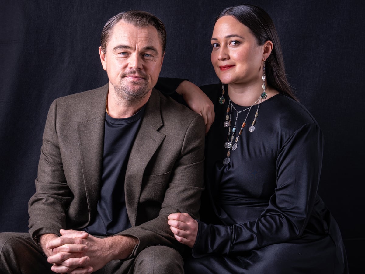 It opened a lot of old wounds': Leonardo DiCaprio and Lily Gladstone on  Killers of the Flower Moon | Leonardo DiCaprio | The Guardian