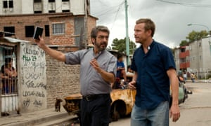 Ricardo Darín (left) in the film White Elephant.