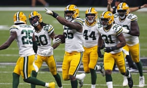 Rodgers Bests Brees As Packers Roll Past Saints On Sunday Night Football Sport The Guardian