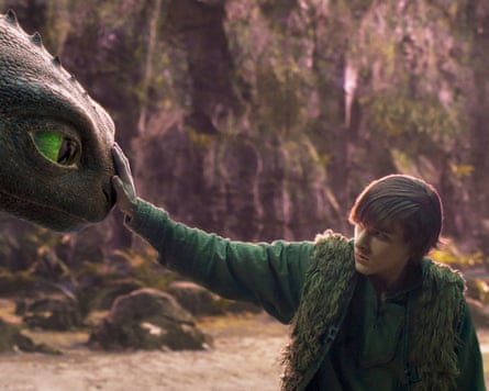 Mason Thames as Hiccup in How to Train Your Dragon.