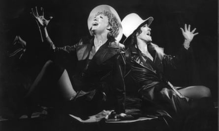 Rivera, right, with Gwen Verdon in Chicago.