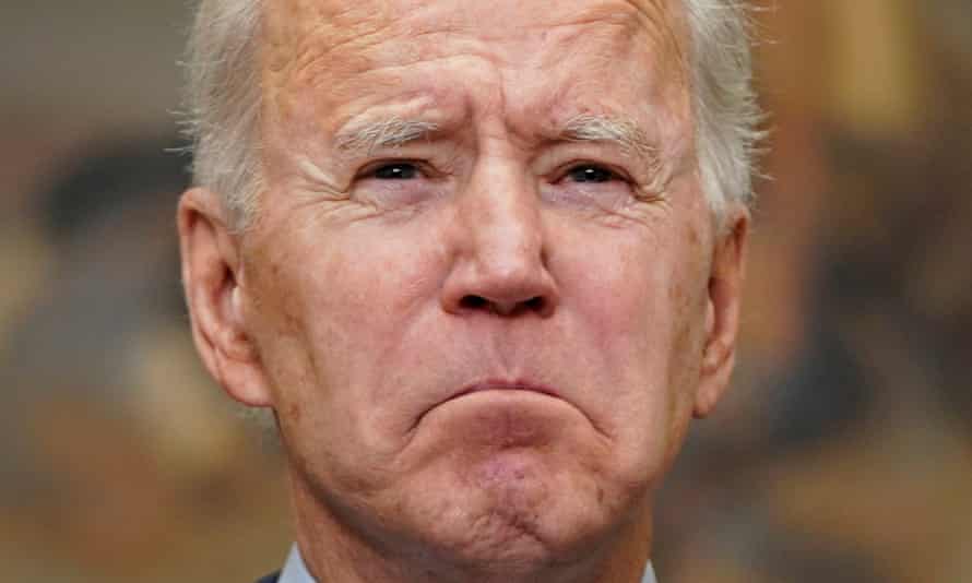 U.S. President Joe Biden speaks about his $1.9 trillion coronavirus relief package in Washington<br>U.S. President Joe Biden reacts as he speaks after the House of Representatives passed his $1.9 trillion coronavirus relief package in the Roosevelt Room of the White House in Washington, U.S., February 27, 2021. REUTERS/Joshua Roberts TPX IMAGES OF THE DAY