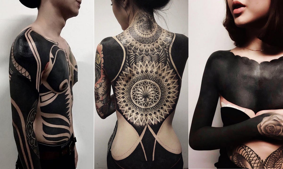 Dark art: the rise of the blackout tattoo | Tattoos | The Guardian