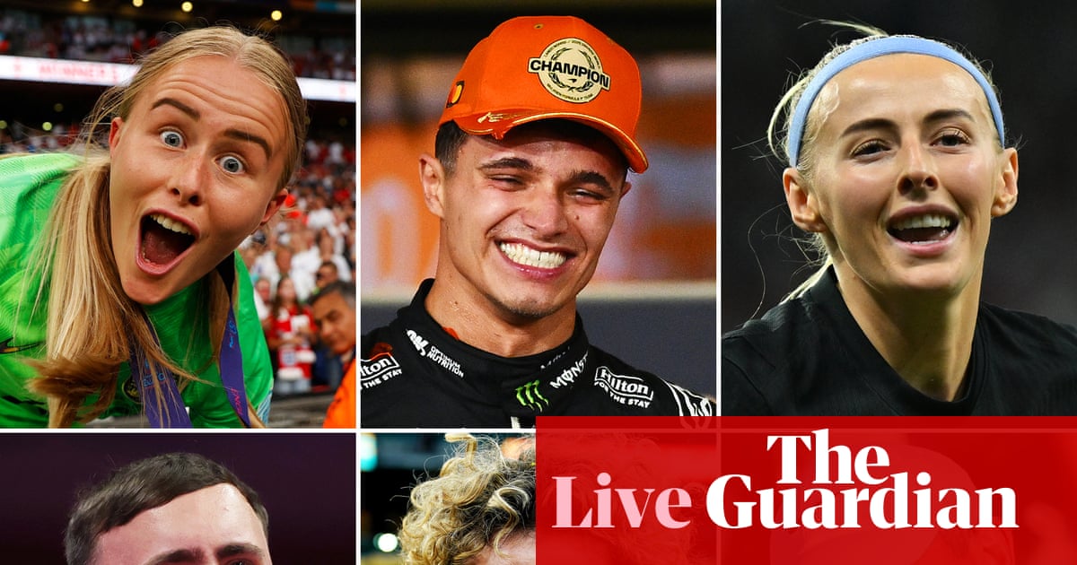 BBC Sports Personality of the Year 2025 – live