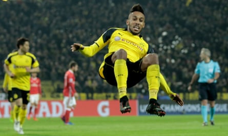 Pierre-Emerick Aubameyang faced three international suspensions while at Dortmund, before moving to Arsenal for £56m.