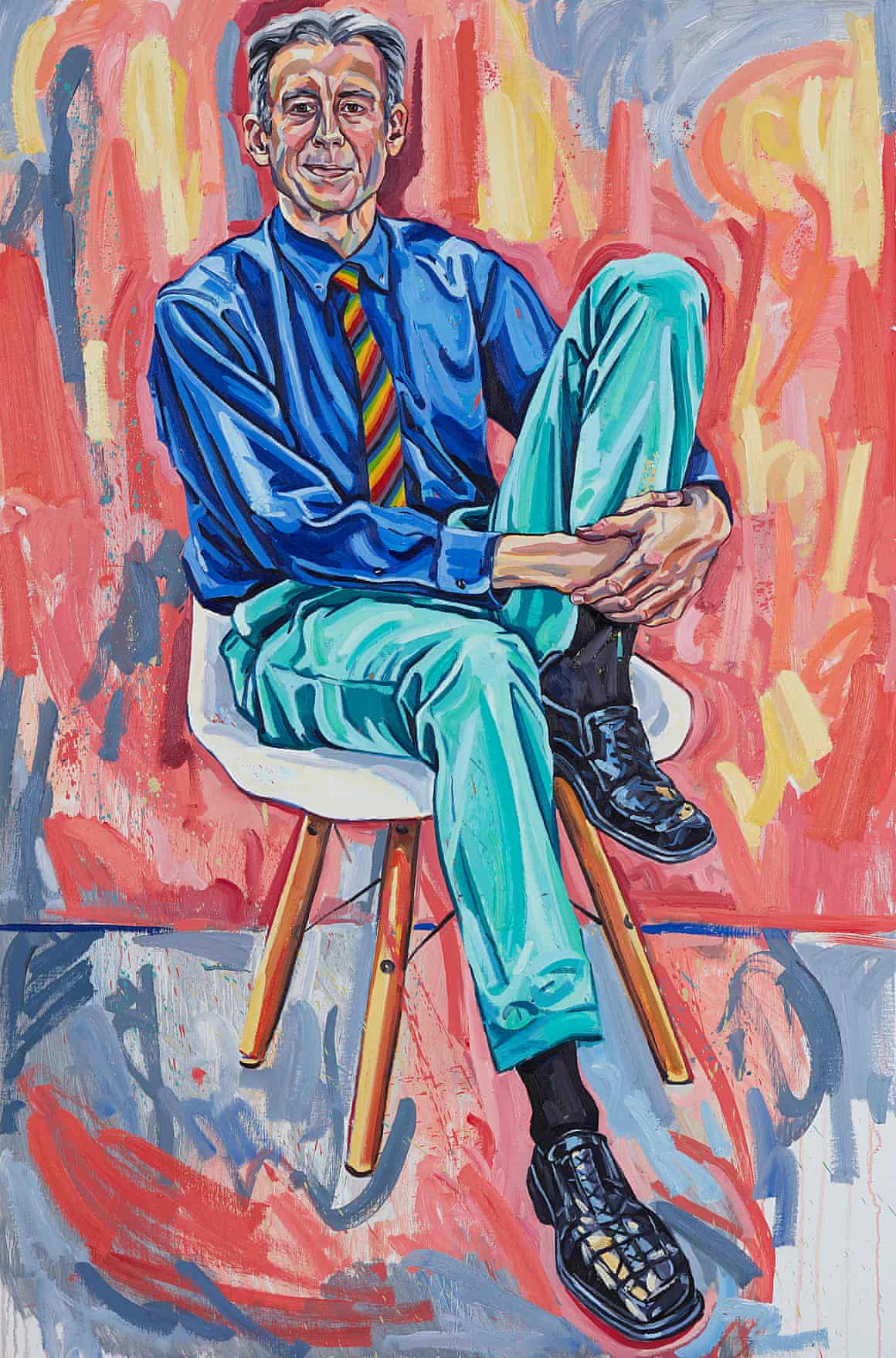 Peter Tatchell, one of the most influential campaigners living today, by Sarah Jane Moon is going on display – alongside many more of the UK’s important ‘History Makers’.”