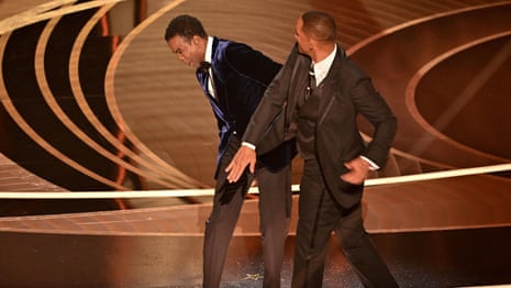 Will Smith slaps and swears at Chris Rock on stage at the Oscars – watch the full video
