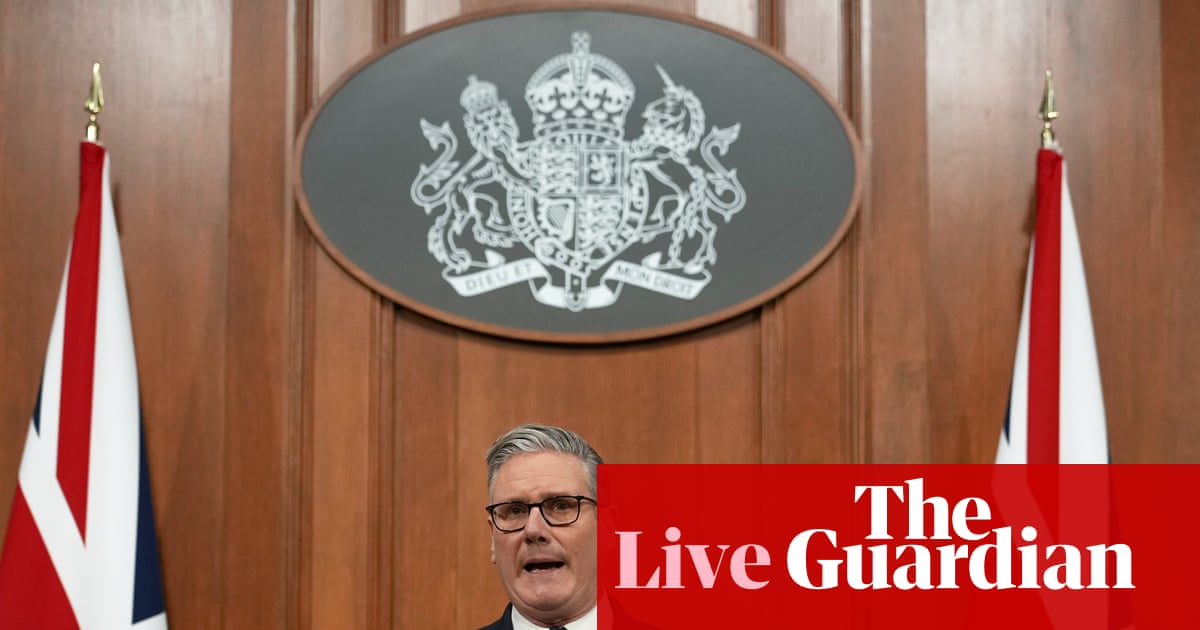 Starmer says UK will host meeting later this week with other nations on the reopening of the strait of Hormuz – UK politics live