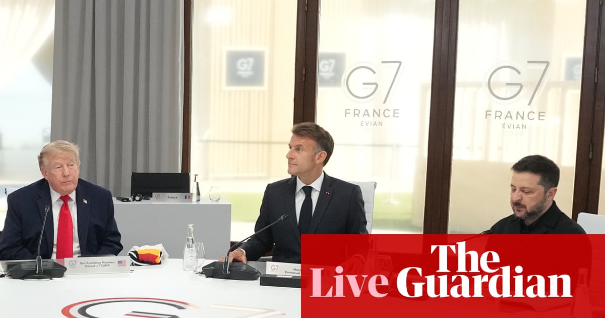 G7 leaders meet for first full day of talks with Russia-Ukraine war first on the agenda – Europe live