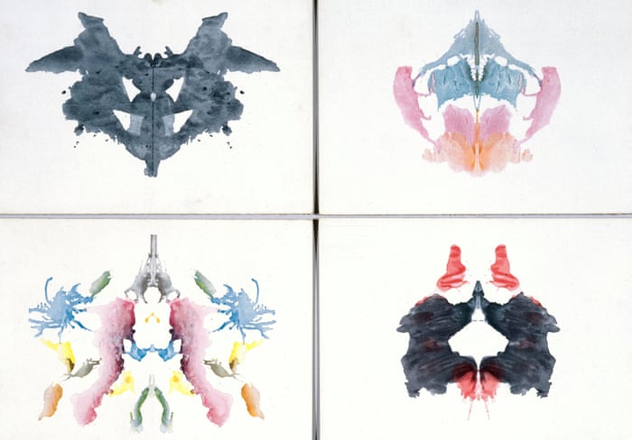 Rorschach test art psychology artwork