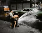 You can spray that again! New York drenched in colour – in pictures