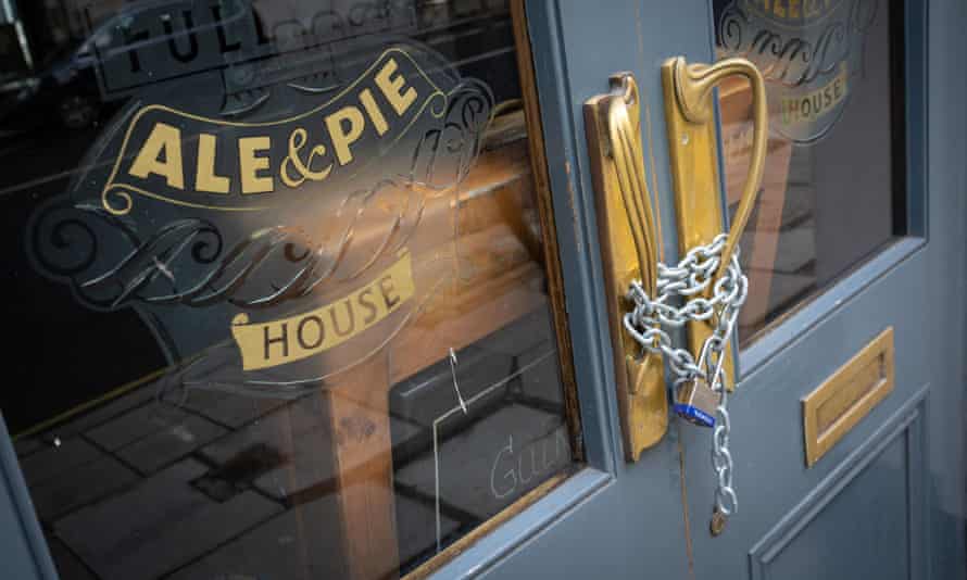 A closed Fuller’s pub in London.