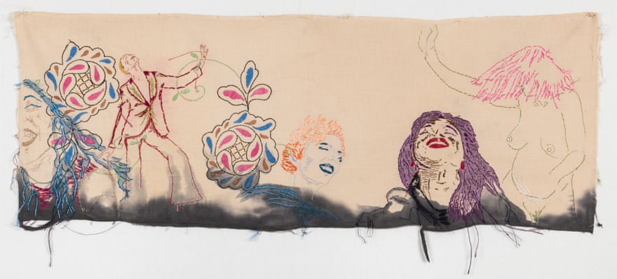 ‘There are women who know how to throw down and rave’ … a 2022 work called i spluttered & splintered into infinite pieces to avoid what was.