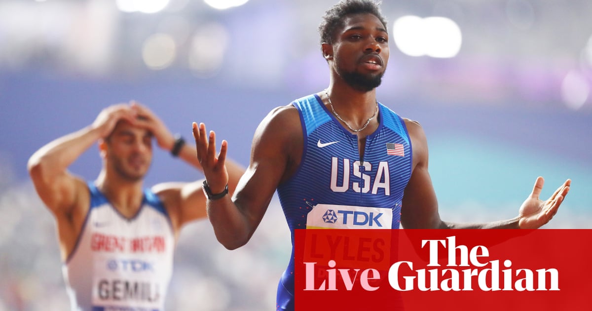 World Athletics Championships 2019: Noah Lyles wins mens 200m gold – live!