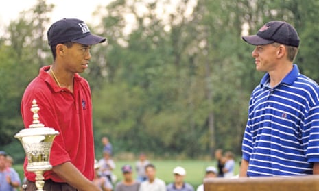 Tiger Woods and Steve Scott at the 1996 US Amateur Championship