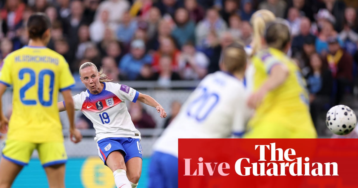 England v Ukraine: Women’s World Cup qualifier – live