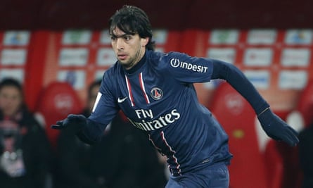Javier Pastore played for PSG from 2011 to 2018.