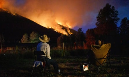 The Embleton Mountain wildfire