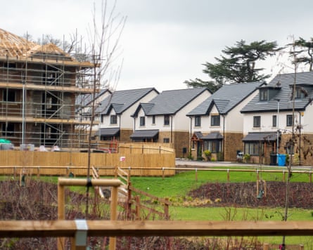 A property development under construction
