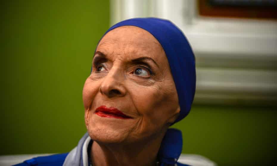 Alicia Alonso at a press conference in 2012 in Havana.