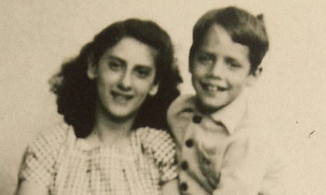 Markus Imhoof, with Giovanna, the Italian refugee girl his family looked after during the second world war, whose story provides Eldorado’s jumping-off point.