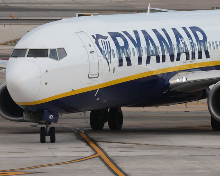 Ryanair passenger almost sucked out of shattered window during flight