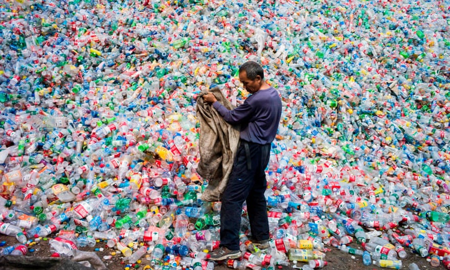 A recycling centre outside Beijing, China.