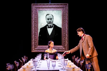 Wallis Currie-Wood, Darrell Brockis and Tom Victor in Our American Queen.