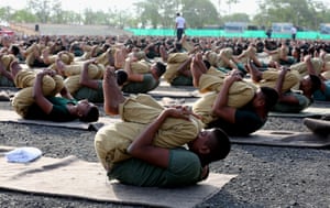 Bhopal, India Army personnel