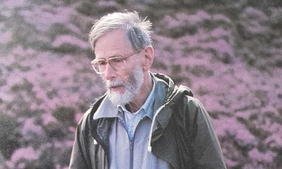 Charles Gimingham on the Muir of Dinnet, Aberdeenshire, in 1993.