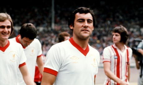 Ray Kennedy before the 1976 Charity Shield against Southampton at Wembley