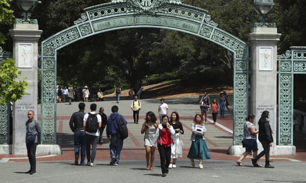 The university campus in Berkeley, California. Coronavirus cases have reached record highs across California.