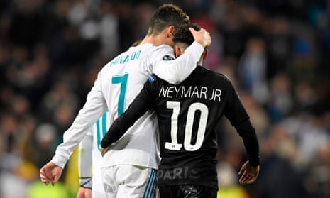 Cristiano Ronaldo and Neymar