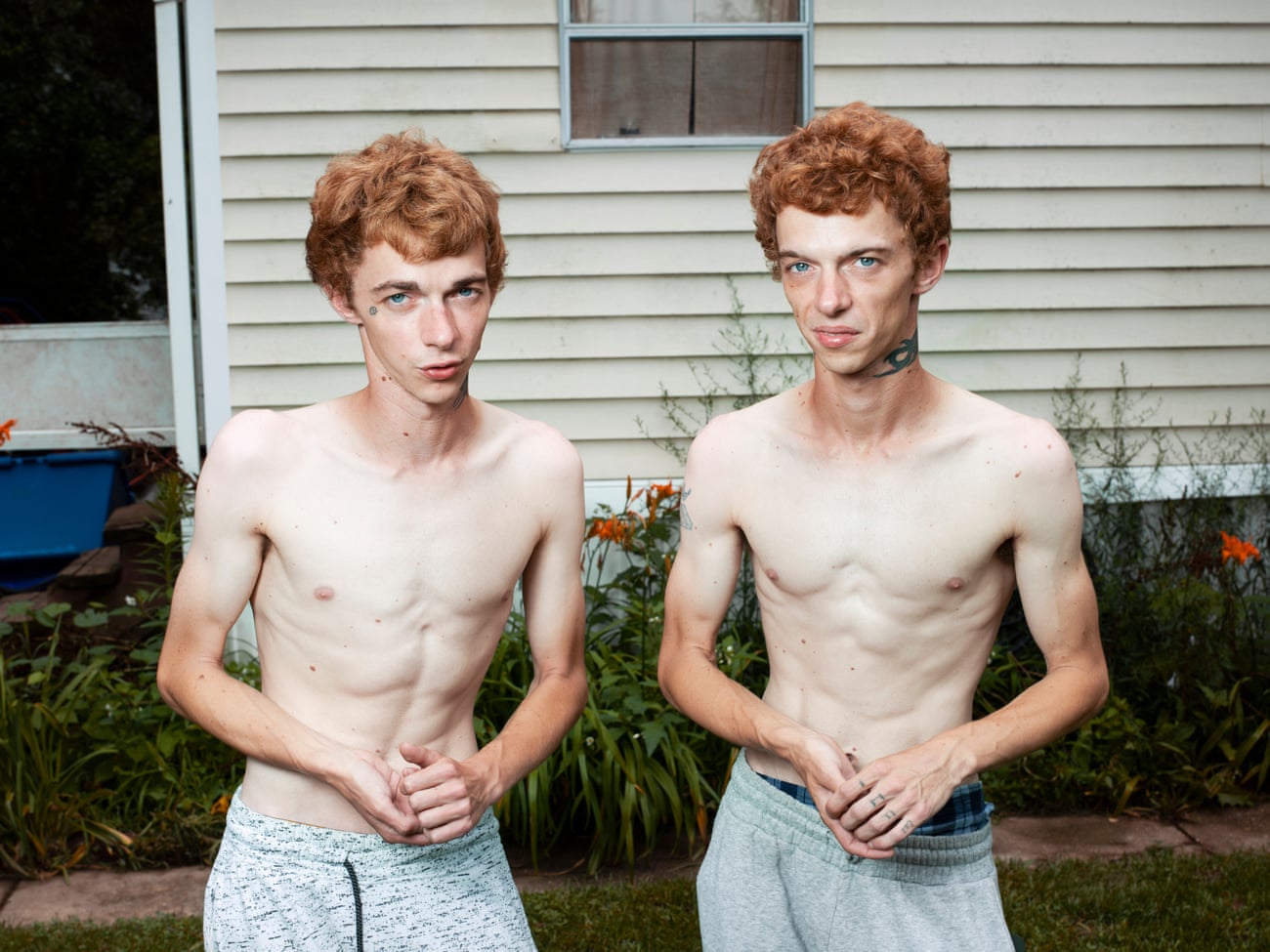 Derek and Quentin, twins from Indiana who live in the woods: Robin de Puy’s best photograph
