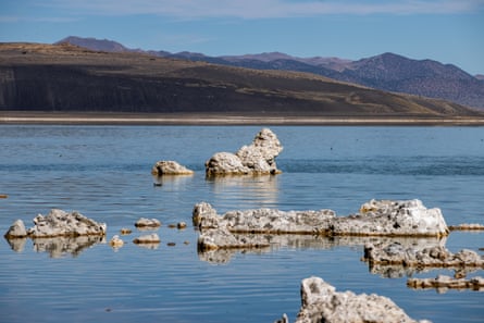 A view of Mono Lake.
