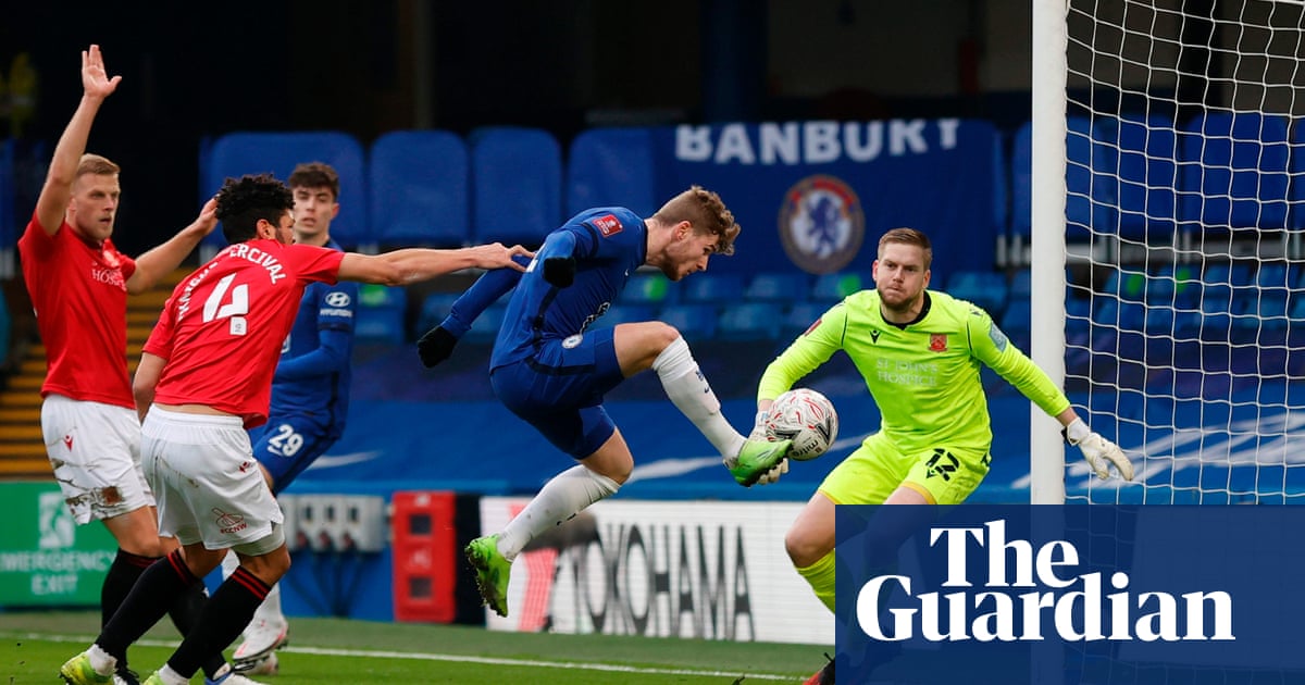 Werner and Havertz end goal droughts as Chelsea breeze past Morecambe