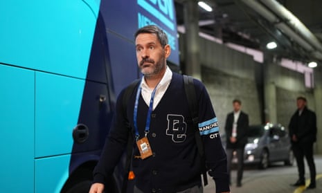 Scott Carson in his cardigan