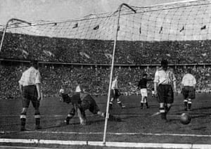 After Cliff Bastin put England ahead, Rudi Gellesch put the hosts level shortly after. However Germany’s resistance didn’t last long as two quick goals gave the visitors some breathing space before they ran out 6-3 winners