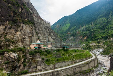 The Karcham Wangtoo hydroelectric plant in Himachal Pradesh, India. Experts say large dams do not lead to additional emission cuts.