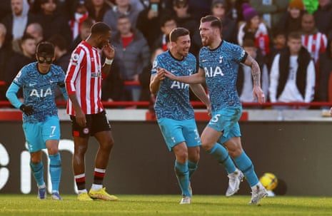 Brentford 2-2 Tottenham_goals and highlights