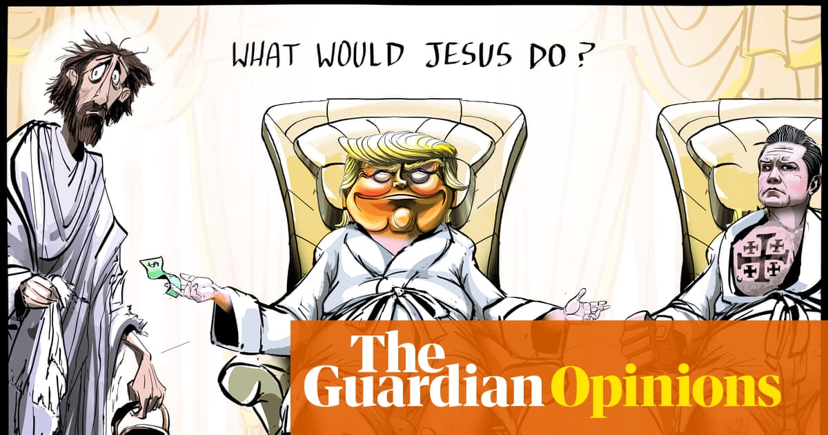 Ella Baron on Donald Trump, Pete Hegseth and the Easter story – cartoon