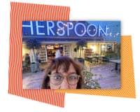 Zoe Williams outside Wetherspoons