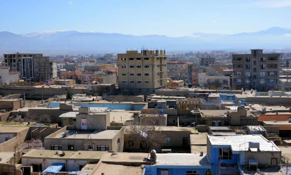 Mazar-i-Sharif in northern Afghanistan