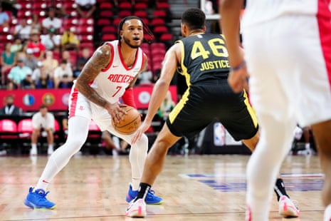 The Rockets’ Cam Whitmore was named Most Valuable Player of NBA Summer League in Las Vegas, which concluded on Monday night.