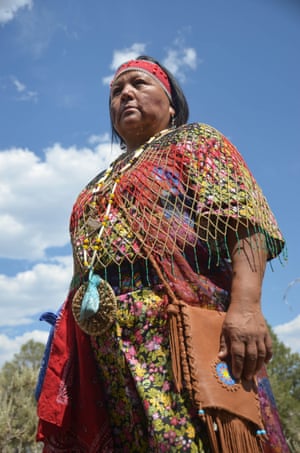 Havasupai tribal council member Colleen Kaska at the Red Butte Gathering.