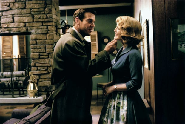 Dennis Quaid and Julianne Moore in Far From Heaven.