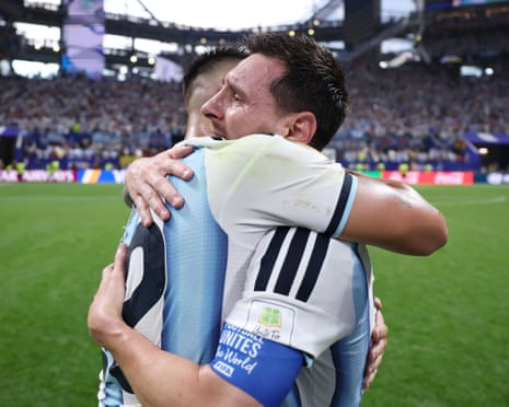 Tearful Messi inspires Argentina's great escape in World Cup thriller with Egypt | World Cup 2026 | The Guardian
