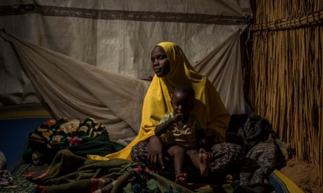 CHAD. August 2017. Hawa Adamu Bello and her son escaped from Nigeria due to the conflict with Boko Haram.