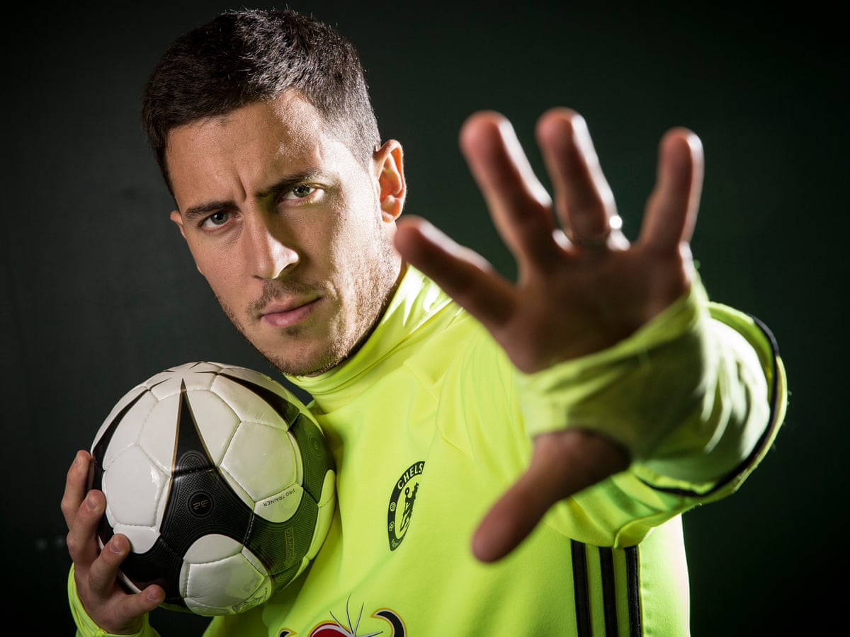 Eden Hazard If I Ever Leave Chelsea It Will Be After Winning The League Football The Guardian