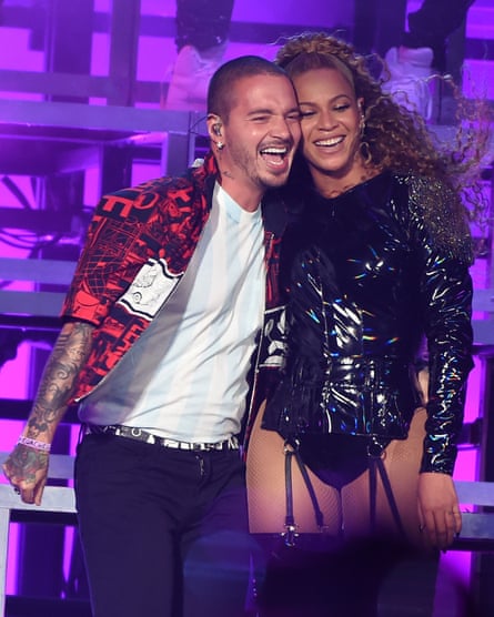 J Balvin Says He's 'Grateful' for This Year's Success, Talks Working With  Beyonce (Exclusive)